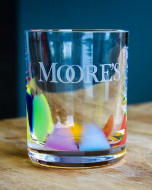 Moore's WildFlower branded Whiskey Tumbler - Waterford Crystal