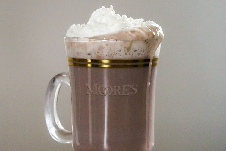 Moore's Irish Cream Hot Chocolate